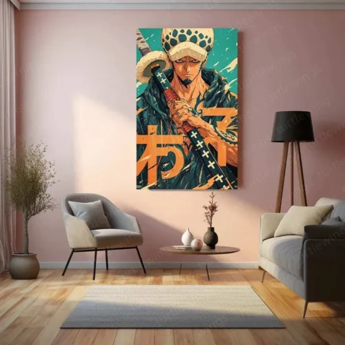 Minimalistic Japanese-Type Pok?mon Metal Poster ? Vectorized HD Design - Image 3