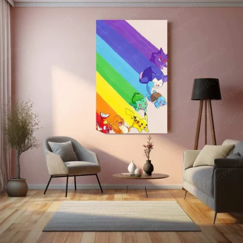 Pokemon Metal Poster ? Iconic Characters & Nostalgic Adventure Art - Image 3