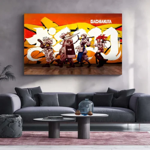 Anime Metal Poster | Gachiakuta ? Street Justice Crew Metal Frame - Image 2