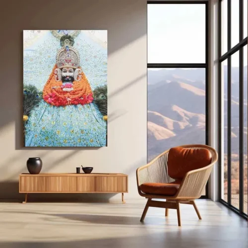 Khatu Shyam Maharaj Rajasthan Spiritual Metal Poster - Divine Grace and Devotion 3 - Image 3