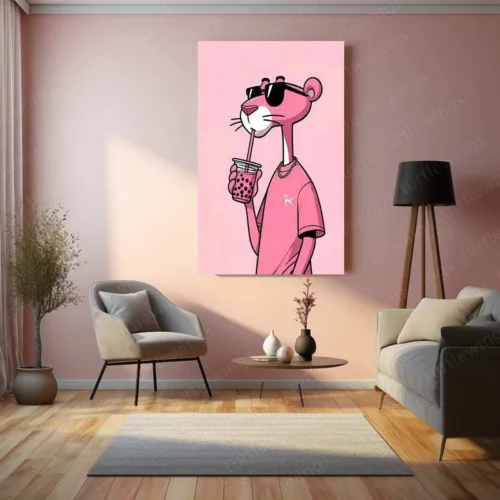 Pink Panther Metal Poster ? Classic, Stylish & Playful Wall Art - Image 3