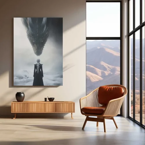 Movies Metal Poster | Game of Thrones Metal Poster | Epic Fantasy Wall Art for True Fans - Image 3