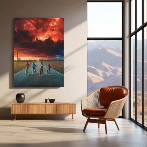 Stranger Things Metal Poster ? The Upside Down Awaits 1 - Image 3