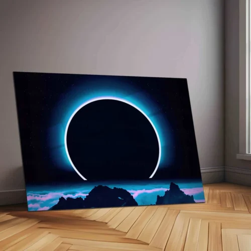 Big Planet Manipulation Neon LED Metal Poster - Image 3