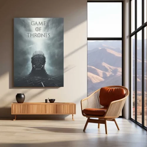 Movies Metal Poster | Game of Thrones Metal Poster | Epic Fantasy Wall Art for True Fans 04 - Image 3