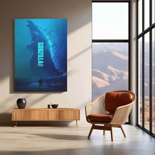 Godzilla: King of the Monsters Poster ? Titan Edition Metal Poster | Kaiju Wall Frame - Image 3