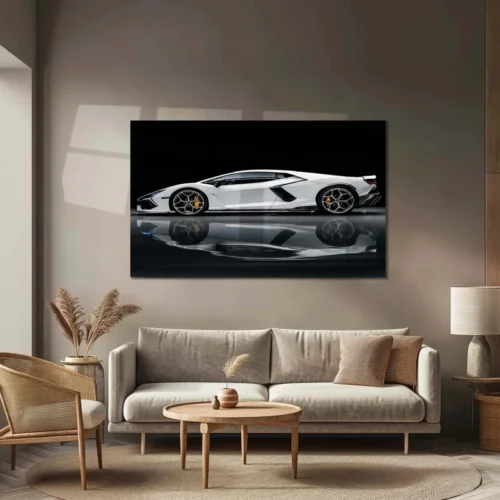 Car Metal poster | Lamborghini Metal Poster ? The Ultimate Supercar Wall Art01 - Image 3