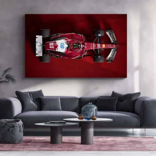 Car Metal Poster | 2025 Formula 1 Ferrari SF-25-004 Metal Poster ? Ultimate Racing Wall Art 1 - Image 2