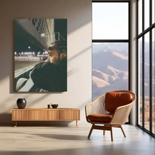 Lewis Hamilton Metal Frame | Formula 1 Legend Wall Art 02 - Image 3