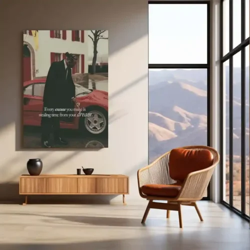 Lewis Hamilton Metal Frame | Formula 1 Legend Wall Art 01 - Image 3