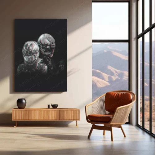 Max Verstappen Metal Poster | Red Bull Racing F1 Champion | Motorsport Wall Art - Image 3