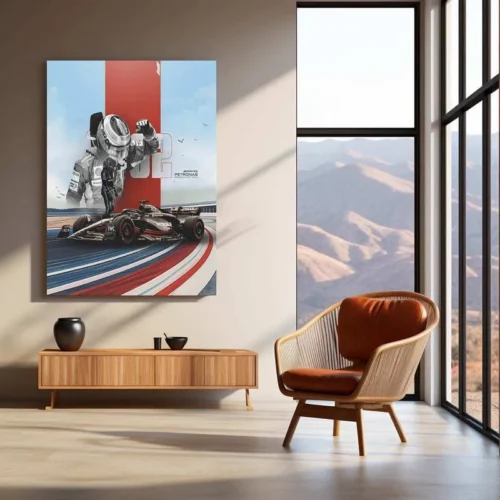 F1 Petronas Metal Poster - Image 3