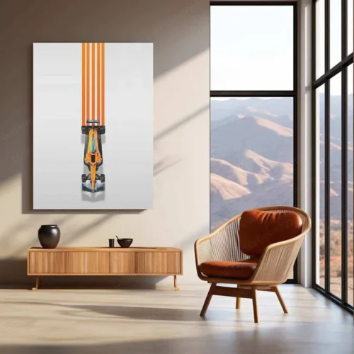 F1 Car Metal Poster ? High-Speed Racing Wall Art | Formula 1 Motorsport Decor - Image 3