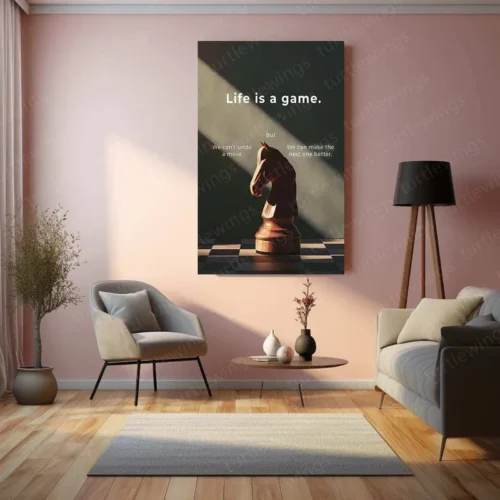 Horse Head Chess Piece ? Symbolic Metal Artwork - Image 3