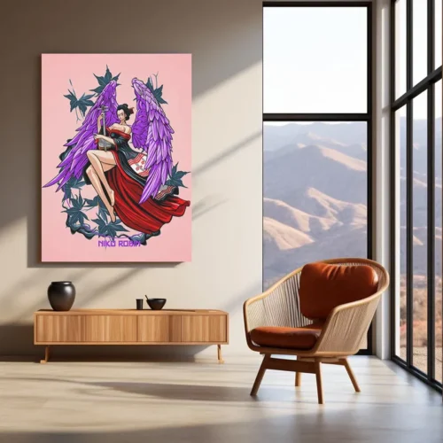 Anime Metal Poster | Nico Robin Metal Poster | One Piece Wall Art | Archaeologist of the Straw Hats Decor - Image 3