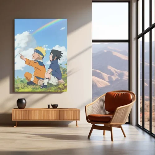 Anime Metal Poster | Young Naruto Metal Poster ? Iconic Anime Wall Art - Image 3