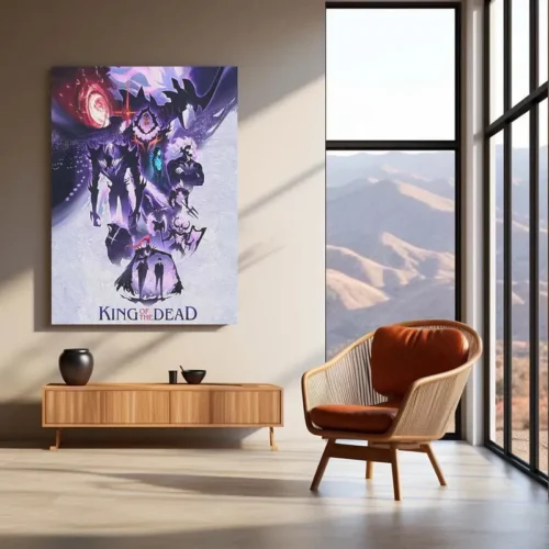Solo Leveling Metal Poster | Sung Jin-Woo Shadow Monarch Wall Art | Anime Manhwa Decor 10 - Image 3