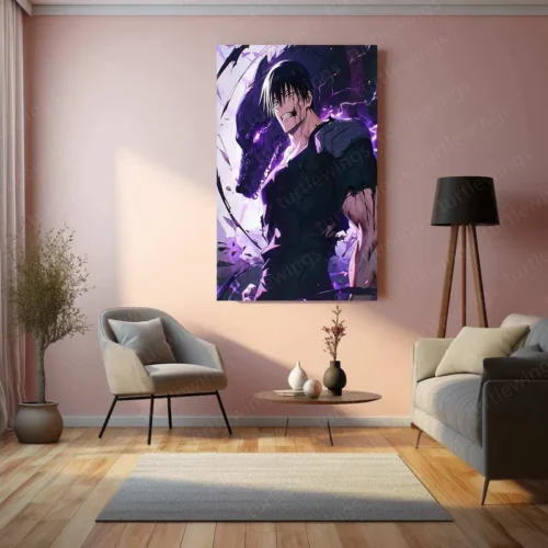 Toji Fushiguro ? The Sorcerer Assassin | Jujutsu Kaisen Metal Poster2 - Image 3