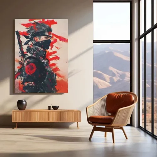 Kakashi Hatake Metal Poster ? Premium Naruto Wall Art - Image 3