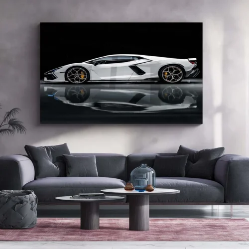 Car Metal poster | Lamborghini Metal Poster ? The Ultimate Supercar Wall Art01 - Image 2