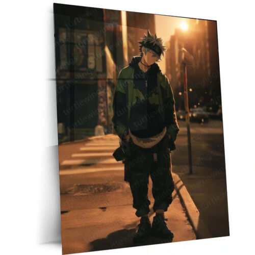 Asta from Black Clover | Anime Metal Frame Poster for True Magic Knights Fans