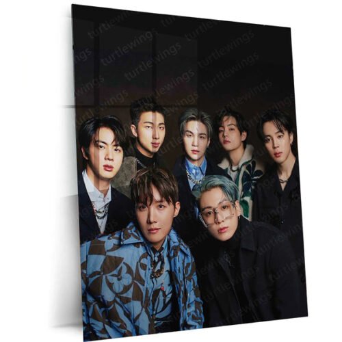 BTS Metal Poster ? K-Pop Legends Wall Art for ARMY