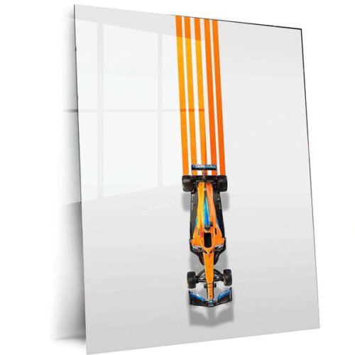 F1 Car Metal Poster ? High-Speed Racing Wall Art | Formula 1 Motorsport Decor