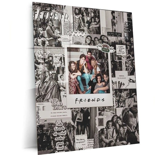 Friends Series Metal Poster ? Iconic TV Show Wall Art