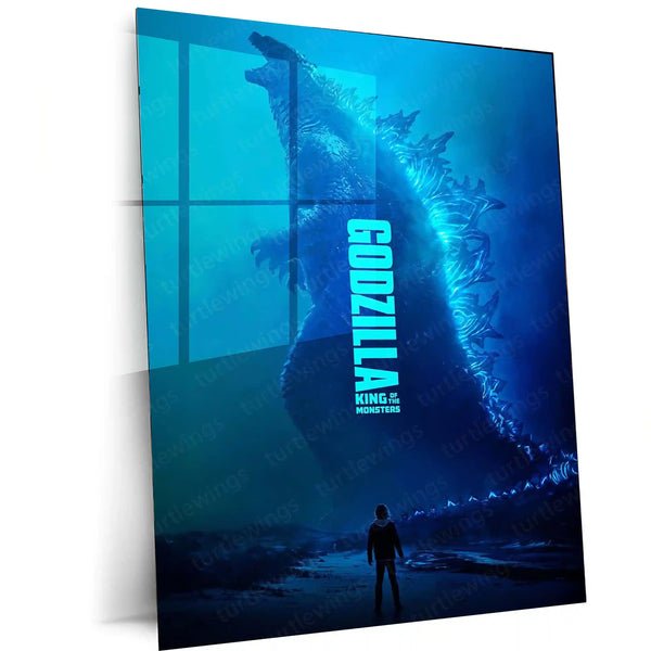 Godzilla: King of the Monsters Poster ? Titan Edition Metal Poster | Kaiju Wall Frame