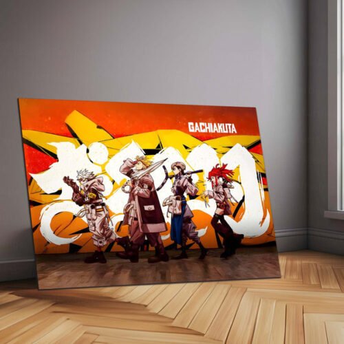 Anime Metal Poster | Gachiakuta ? Street Justice Crew Metal Frame