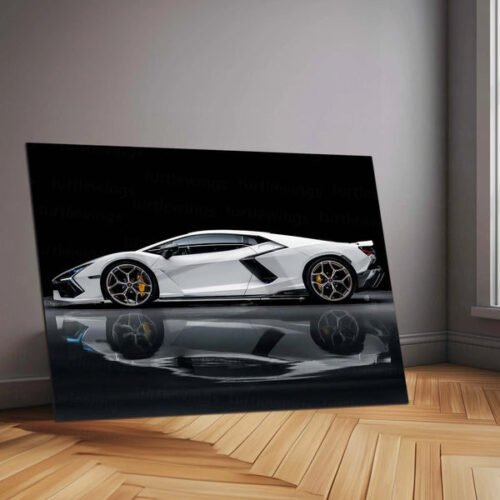 Car Metal poster | Lamborghini Metal Poster ? The Ultimate Supercar Wall Art01