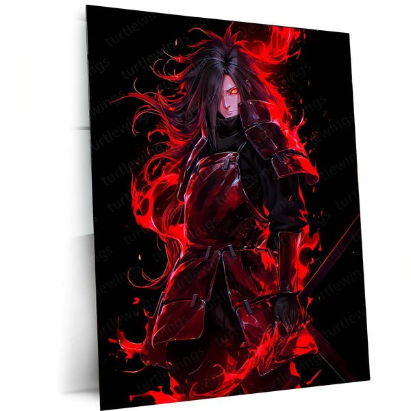 Anime Metal poster |Madara Uchiha Metal Poster ? The Ghost of the Uchiha
