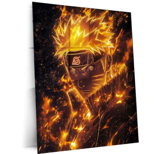 Anime Metal Poster | Naruto Metal Poster ? The Ultimate Ninja Warrior?s Legacy