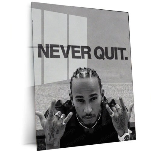 Never Quit ? Lewis Hamilton | Formula 1 Champion Metal Frame