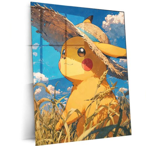 Anime Metal Poster | Pikachu Pokemon Metal Poster ? Electrify Your Space