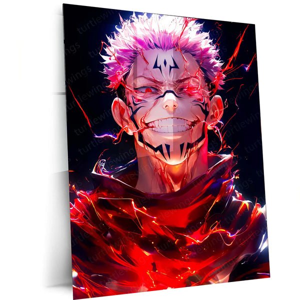 Anime Metal Poster | Sukuna ? Jujutsu Kaisen Metal Poster 01