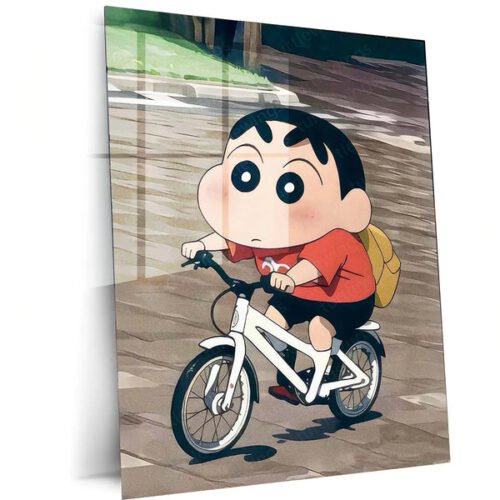 Anime Metal Poster | Shinchan Metal Poster ? Fun & Quirky Anime Wall Art