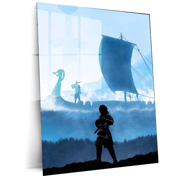 Anime Metal Poster | Vinland Saga ? Thorfinn Manga Metal Poster | Viking Anime Wall Frame 02