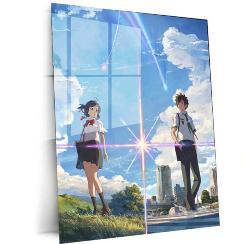 Your Name Metal Poster ? A Timeless Anime Love Story 3