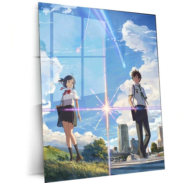 Your Name Metal Poster ? A Timeless Anime Love Story 3