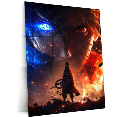 Anime Metal Poster | Naruto Uzumaki Metal Poster | Believe It! Ninja Legend Wall Art | Anime Room Decor 02