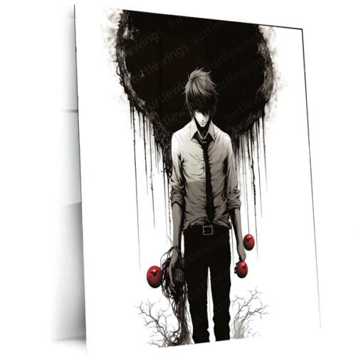 Death Note Metal Poster ? The Battle of Wits 1