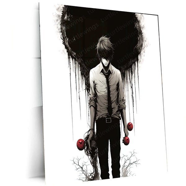 Death Note Metal Poster ? The Battle of Wits 1