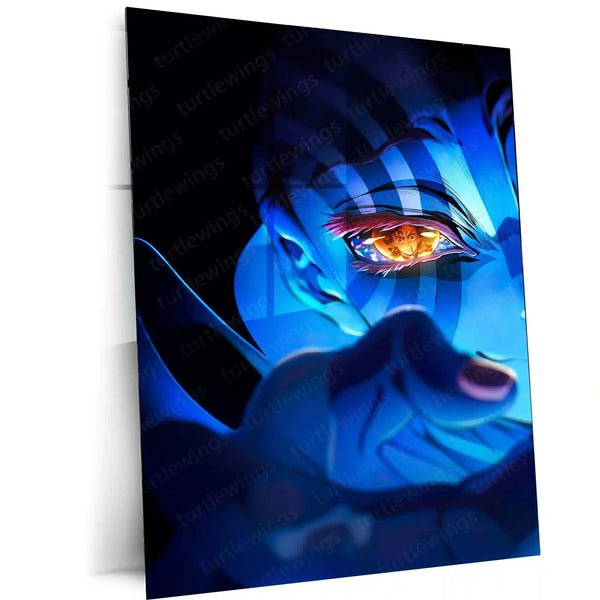 Demon Slayer Anime Poster ? Kimetsu no Yaiba Metal Frame Wall Art