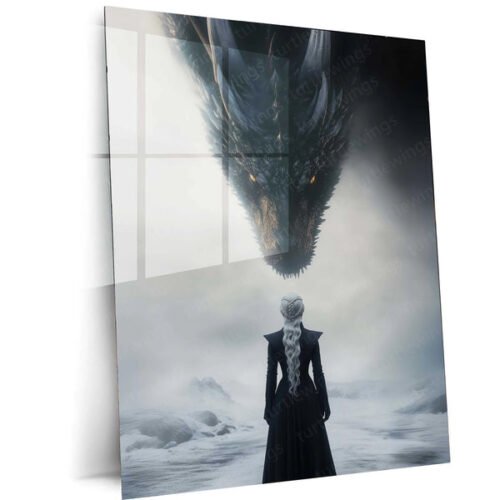 Movies Metal Poster | Game of Thrones Metal Poster | Epic Fantasy Wall Art for True Fans