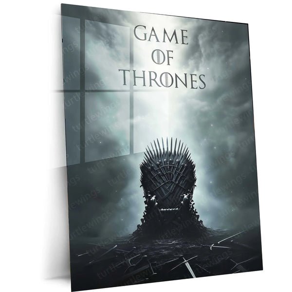 Movies Metal Poster | Game of Thrones Metal Poster | Epic Fantasy Wall Art for True Fans 04