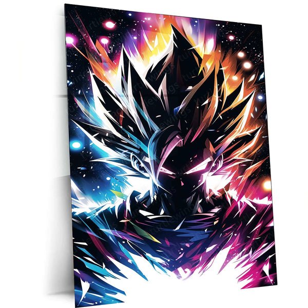 Goku Metal Poster ? Iconic Dragon Ball Z Art | Powerful Super Saiyan Wall Decor 5