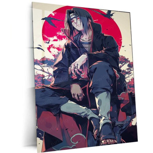 Itachi Uchiha Metal Poster ? Naruto Shippuden | Legendary Ninja Wall Art 2