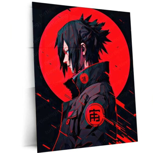 Sasuke Metal Poster | Naruto