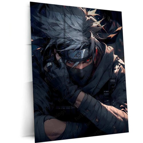 Kakashi Hatake ? Naruto Metal Poster